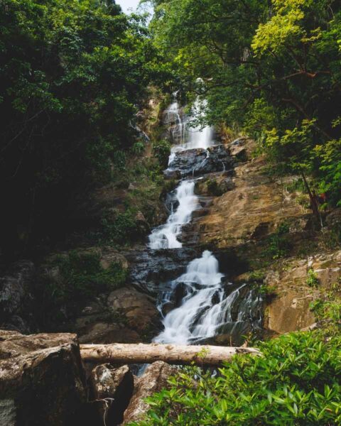 Antelope Waterfall at Mayflower Bocawina National Park one of the best Belize waterfalls