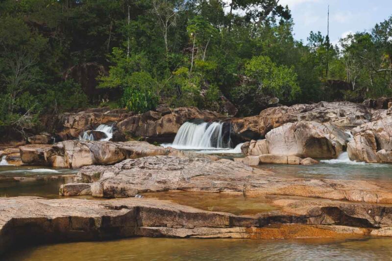 Pools at Rio On one of the best Belize waterfalls