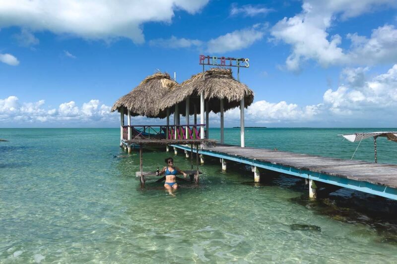 Relaxing at Secret Beach is one of the best things to do in San Pedro.