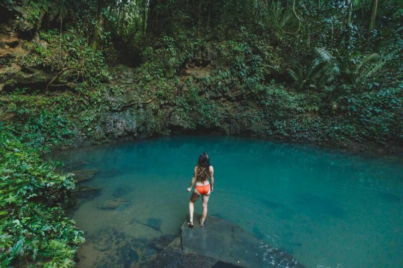 St Hermans Blue Hole National Park one of the best things to do in San Ignacio