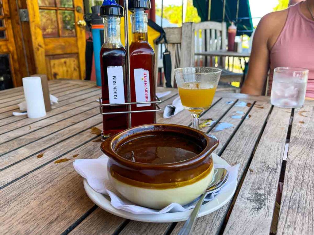 Fish chowder is a must try when exploring the restaurants of Bermuda.