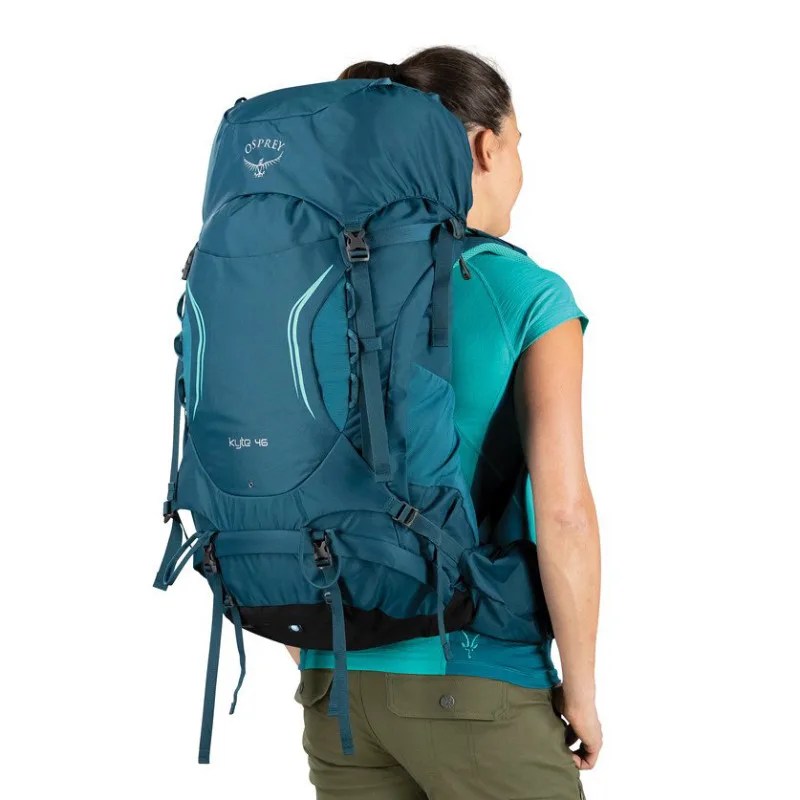 Osprey Kyte 46 onbody best travel backpacks for women