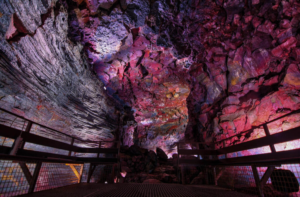 Raufarholshellir Lava Tunnel day tours from Reykjavik