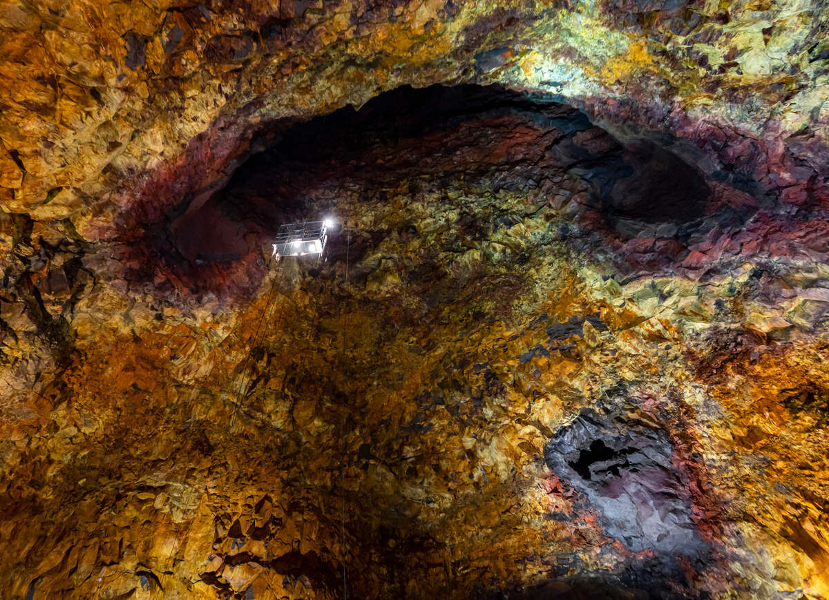 Inside Thrihnukagigur Volcano day tours from Reykjavik