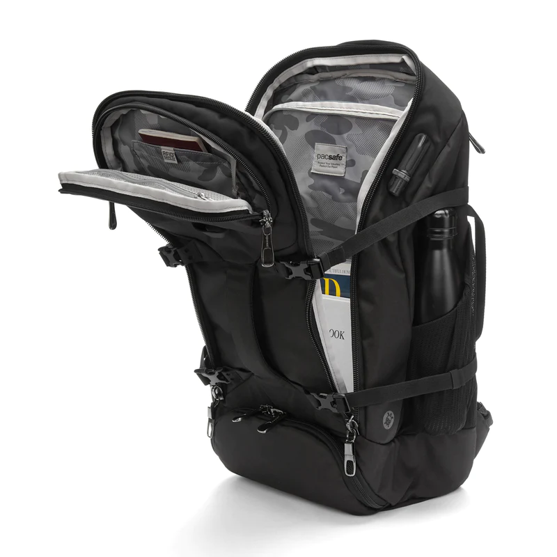 Venturesafe EXP 35 interior best travel backpacks for women