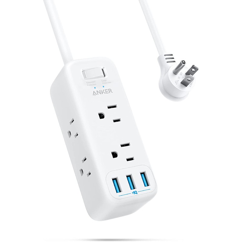 Anker power strip for best travel accessories