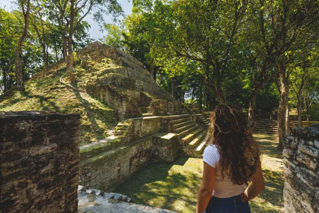 Ruins at Cahal Pech Archaelogical Reserve one of the things to do in San Ignacio