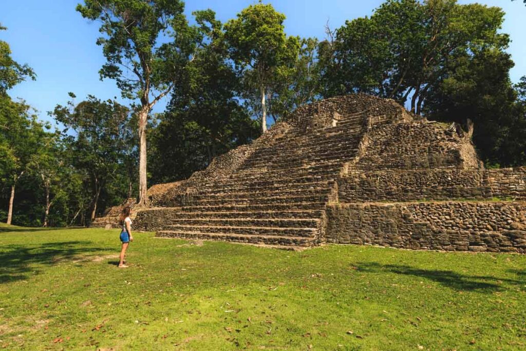 Cahal Pech archaeological Mayan ruins is where to stay in Belize