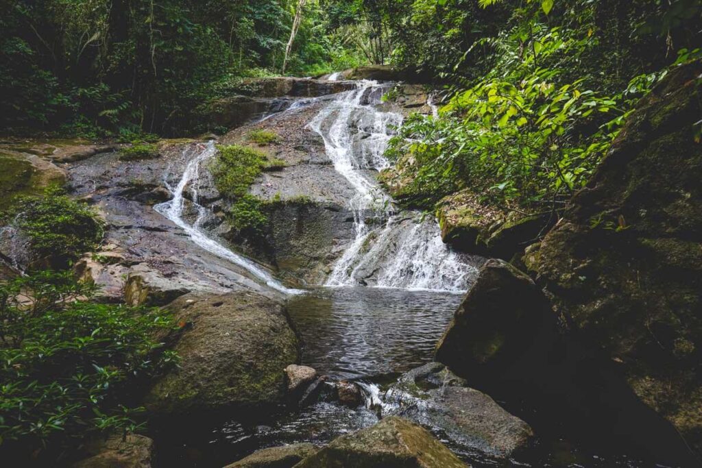 Lower Bocawina Falls one of the best Belize waterfalls