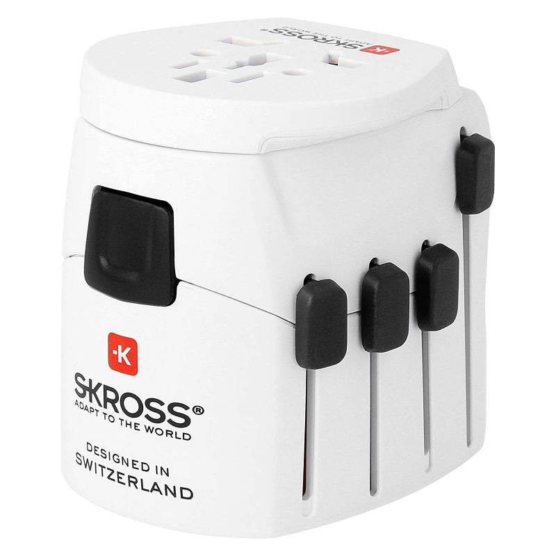 Skross pro travel adaptor one of the best travel accessories for women