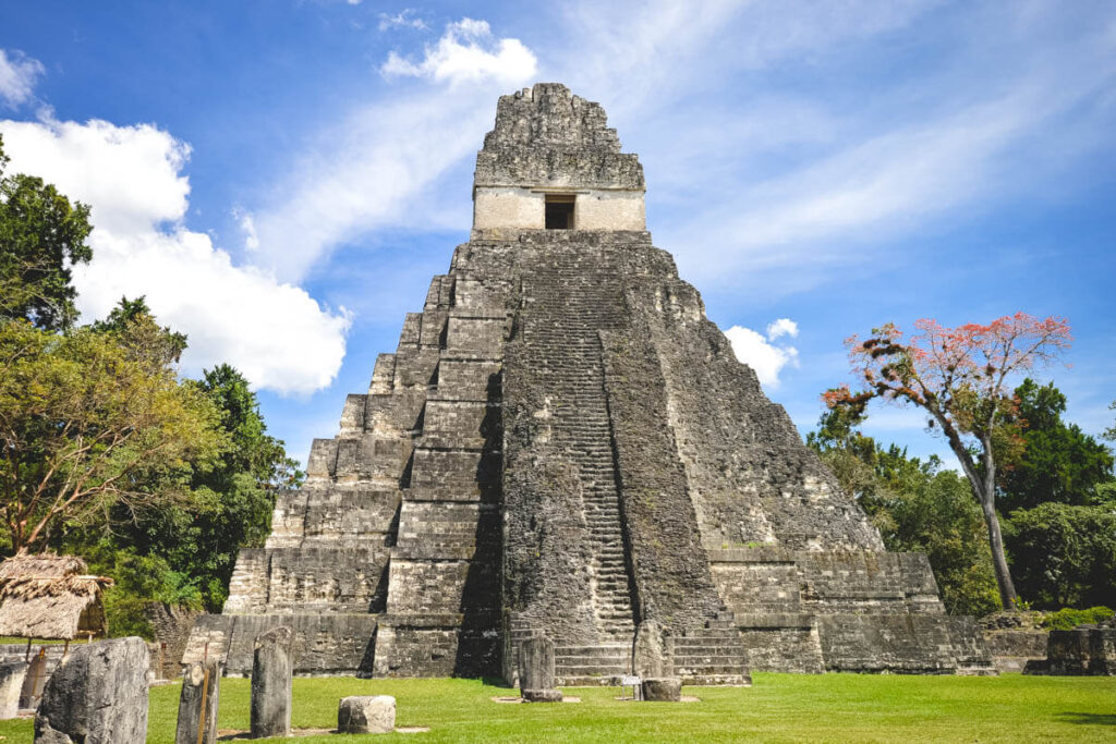 Tikal Mayan ruins are one of the things to do near San Ignacio