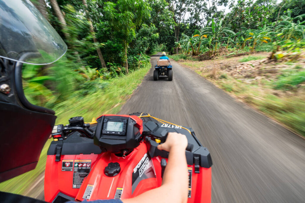 ATV best things to do in St. Lucia