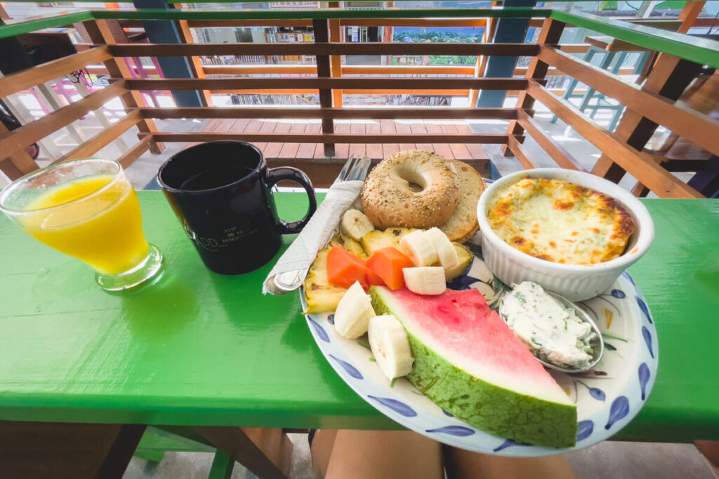 Lunch at Namaste Cafe one of the best things to do in Caye Caulker