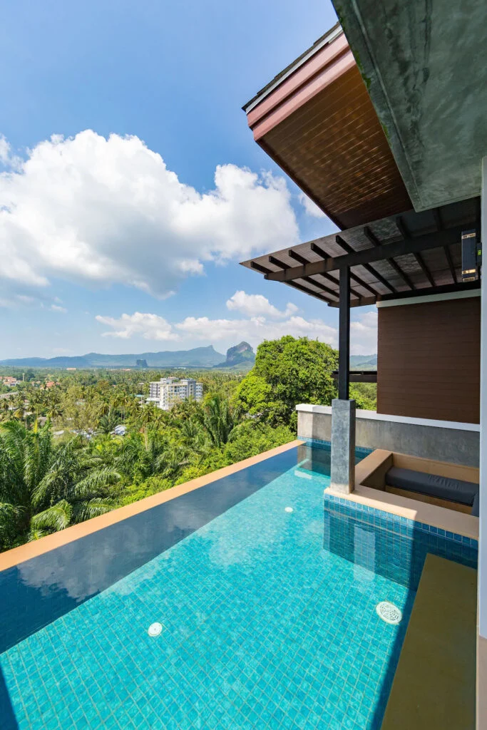 Private pool at Andakiri Pool Villa.