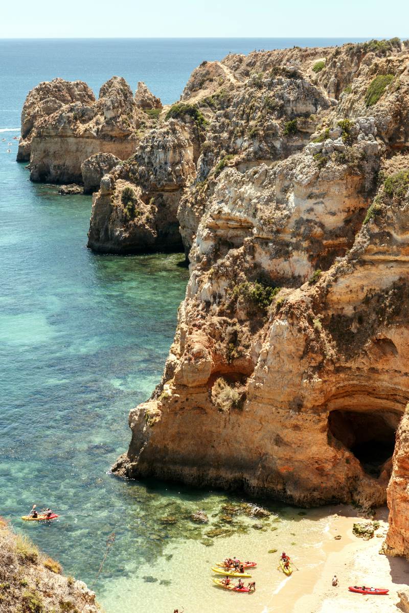 Praia do Barranco do Martinho is gorgeous and one of the best beaches in Lagos. Praia do Barranco do Martinho is a gorgeous beach in Lagos.