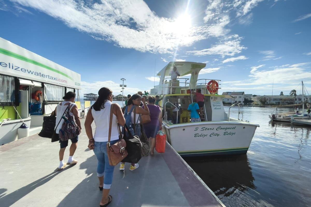 How to get from Belize City to San Pedro or Caye Caulker