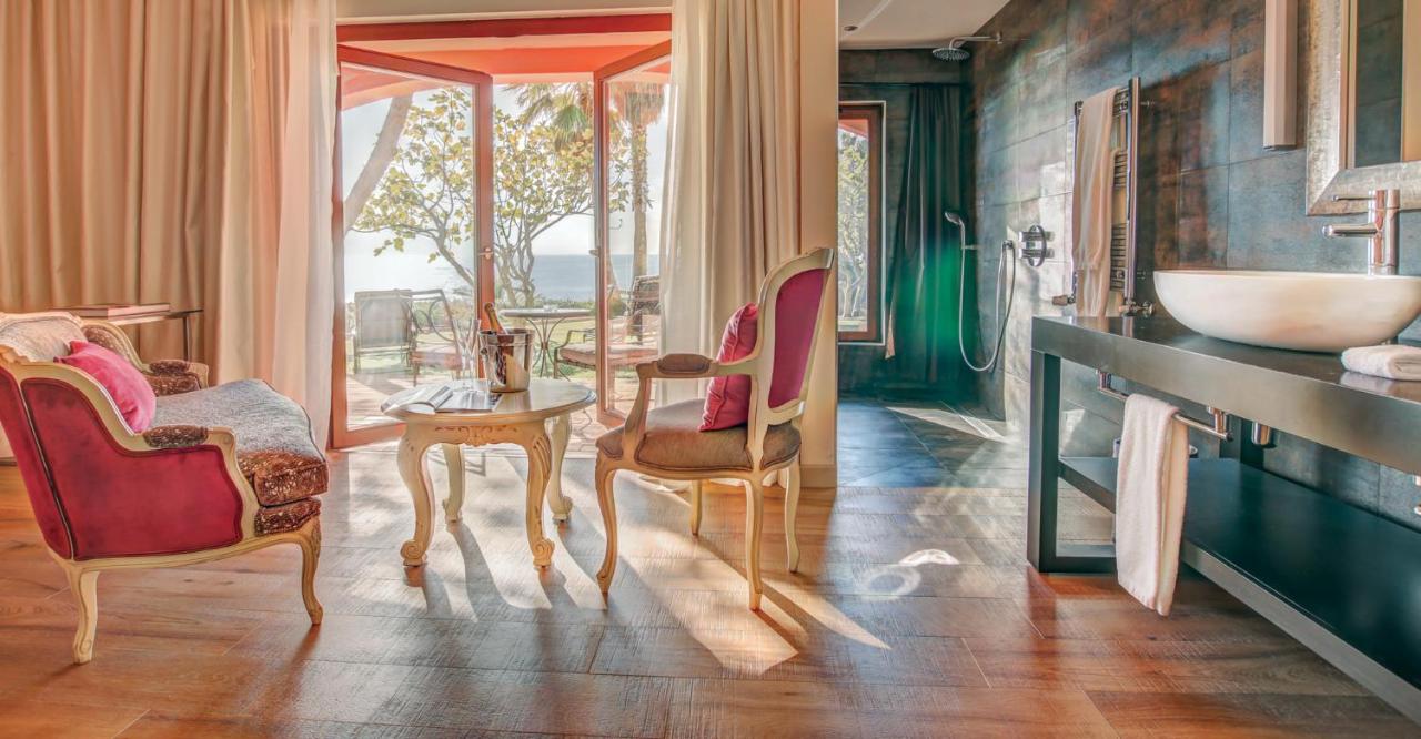 The Hotel Vivenda Miranda in Lagos has eclectic decor in the rooms.