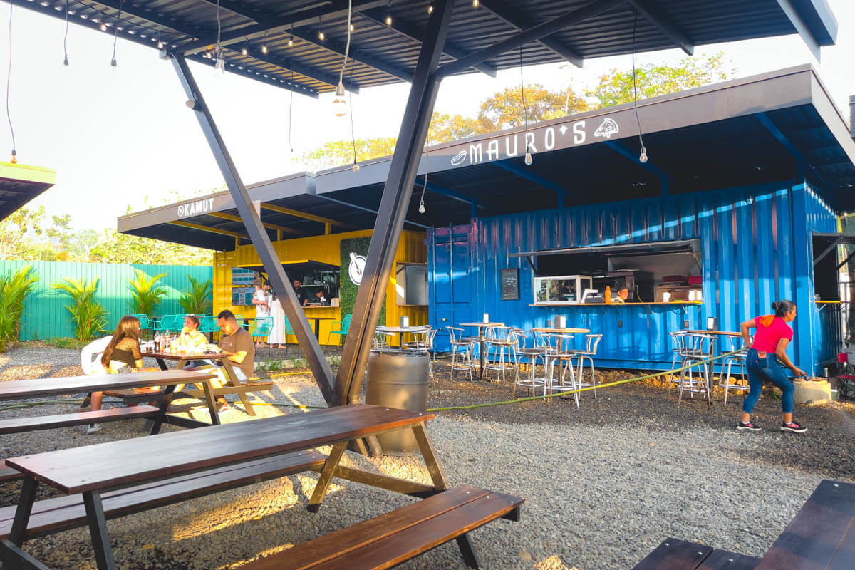 Mauro's pizza joint in Uvita, Costa Rica.