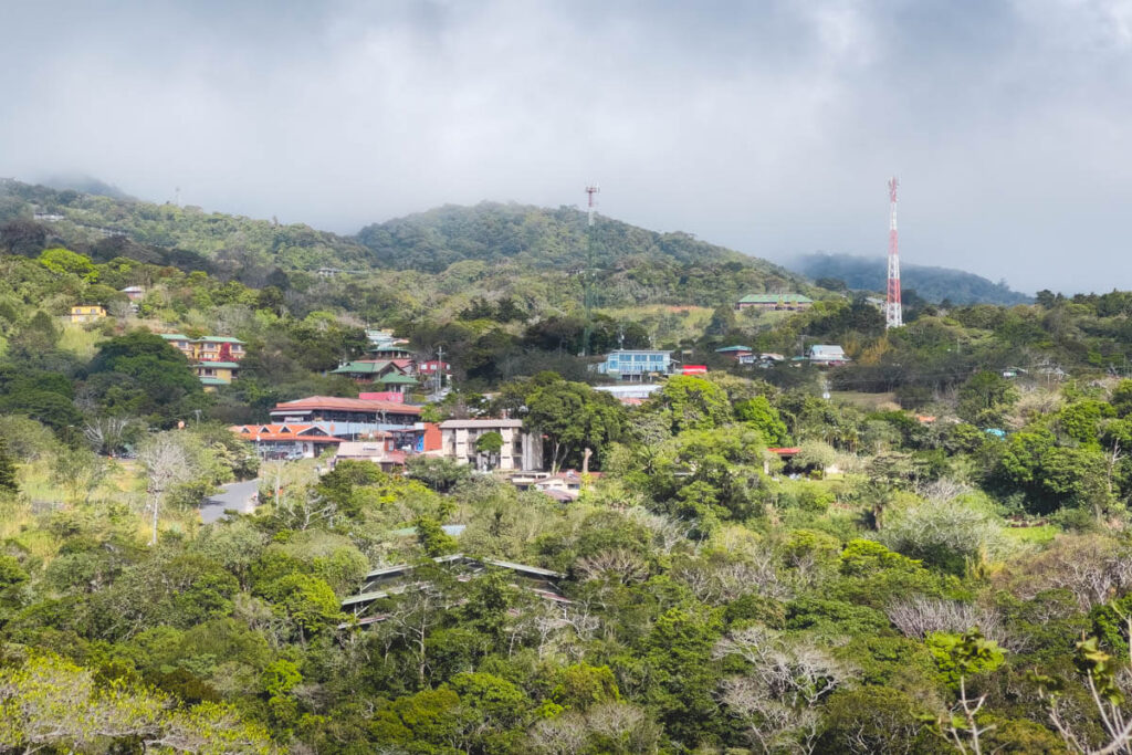 Hills of Monterverde Costa Rica