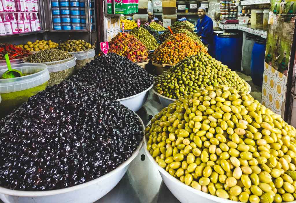 Having olives everyday is one of the best thing to do in Morocco.