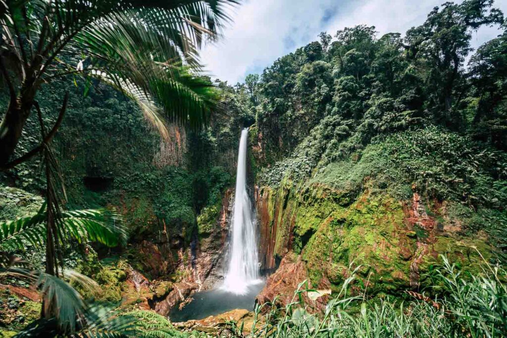 Catarata del Toro waterfall in Costa Rica