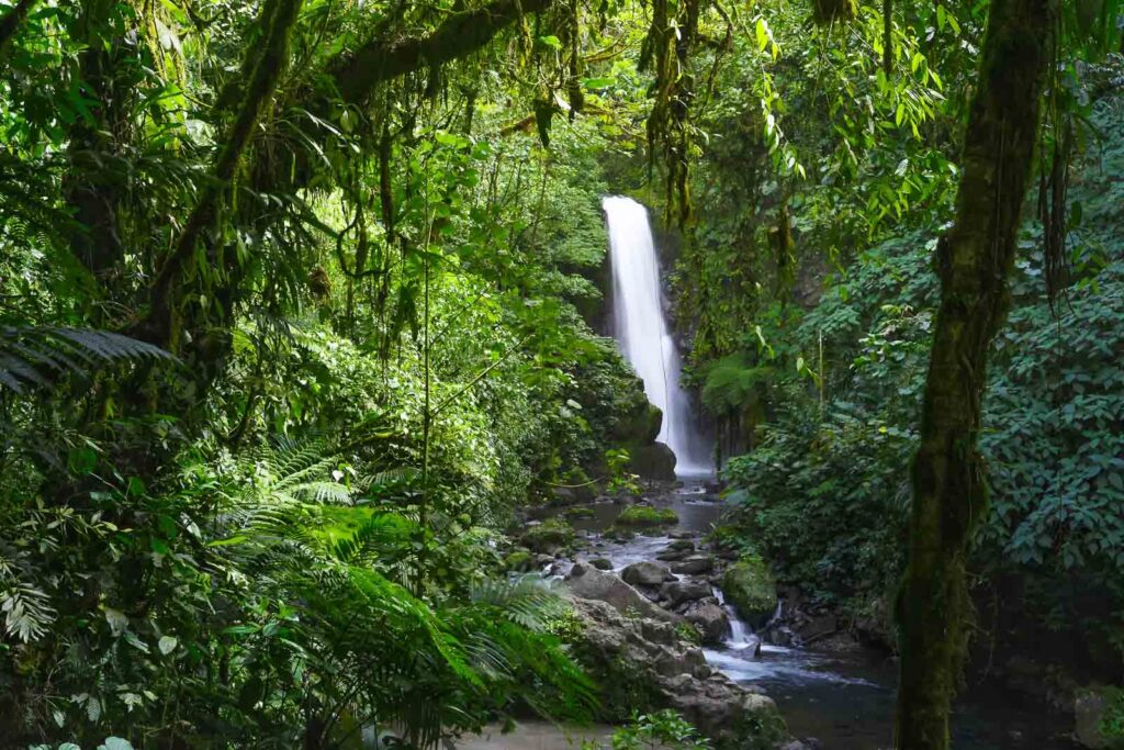 La Paz Falls in Costa Rica