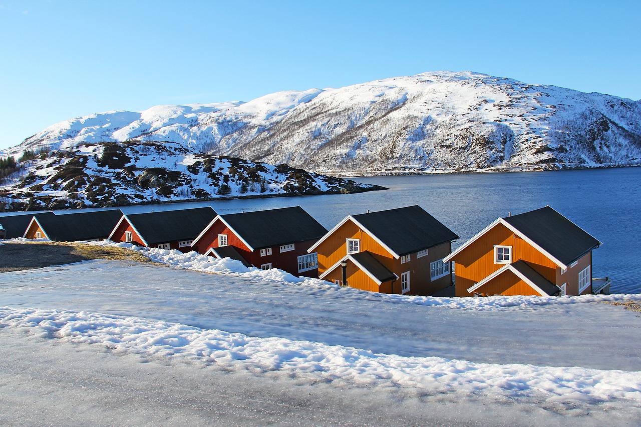 cabin, stay, northern lights