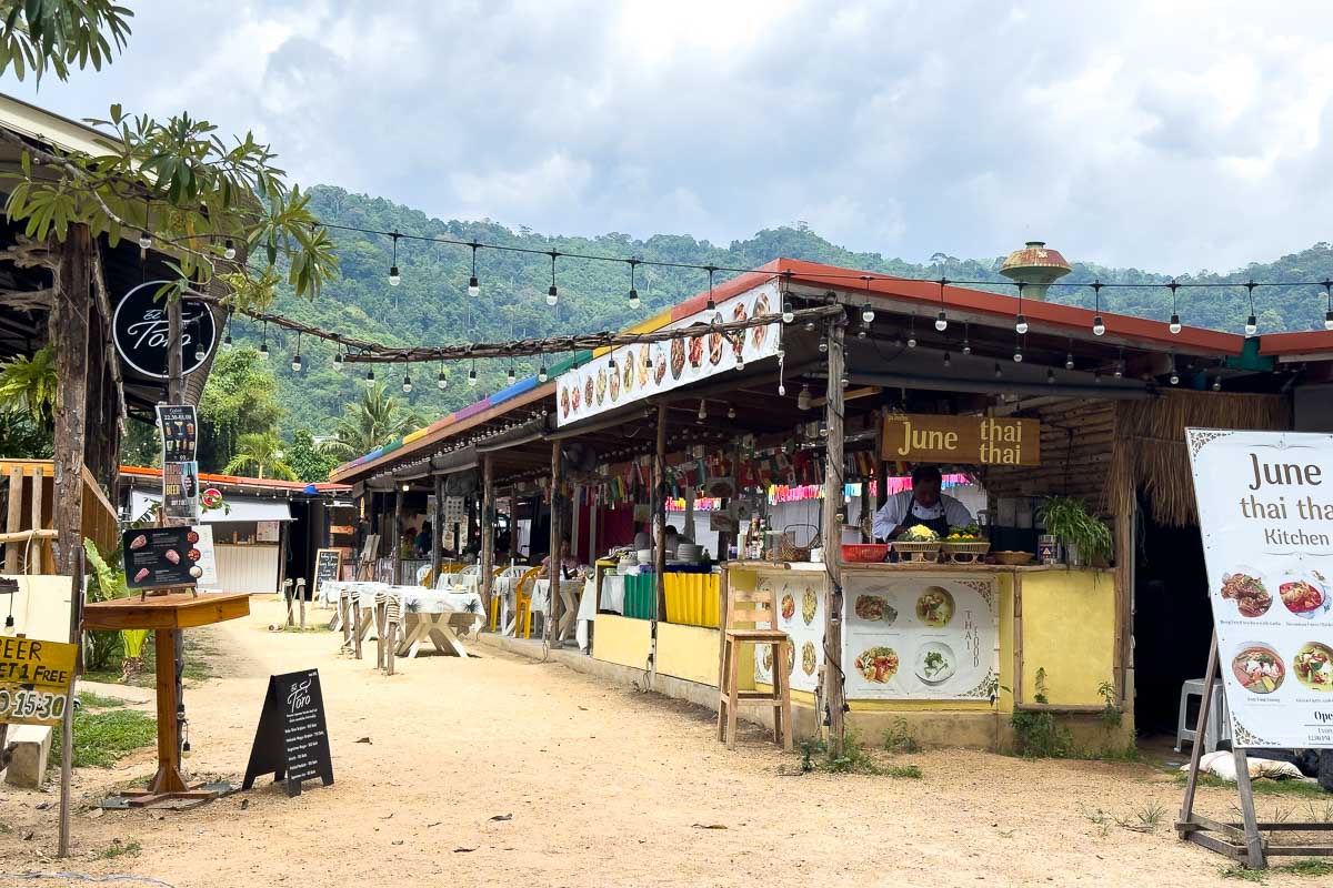 Market in Khao Lak
