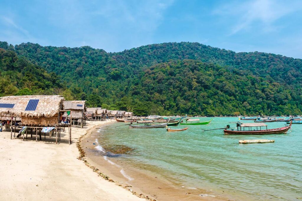 Surin Island Thailand captivates visitors with its stunning beaches and clear turquoise waters.