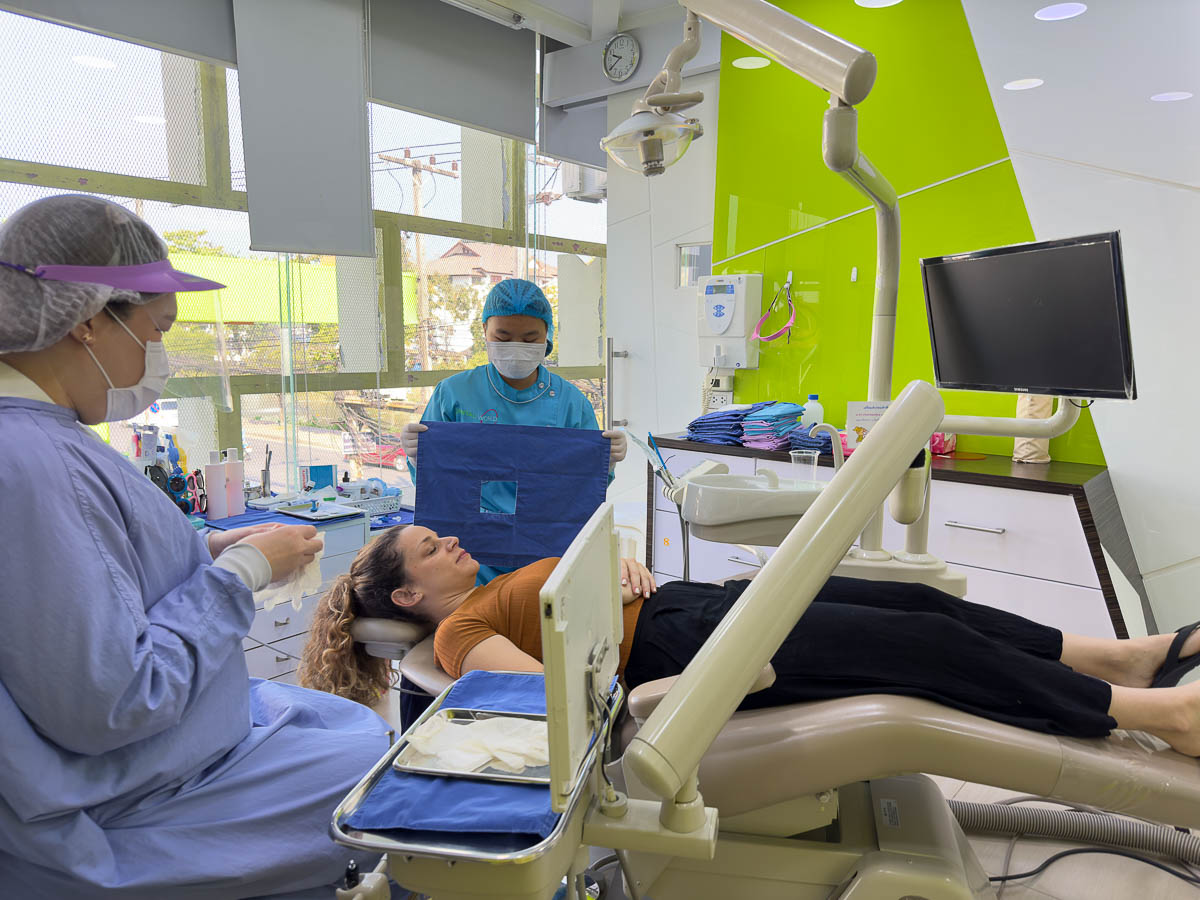 Nina at Chiang Mai dentist