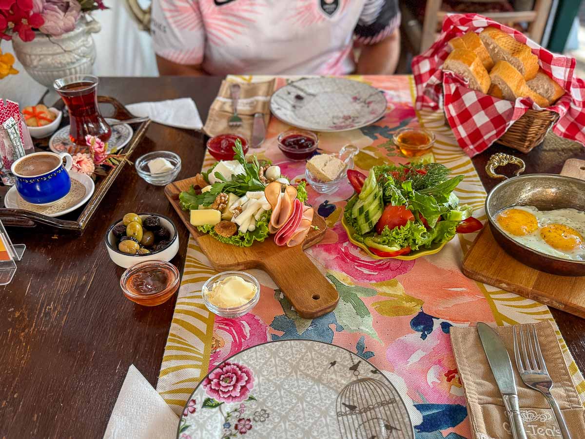 Turkish breakfast.