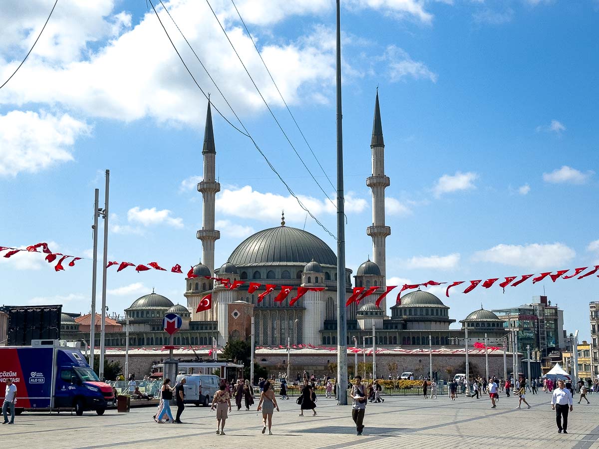Taksim Square.