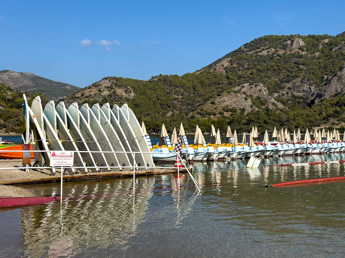 Blue Lagoon water sports.