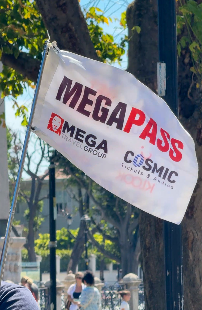 Megapass sign