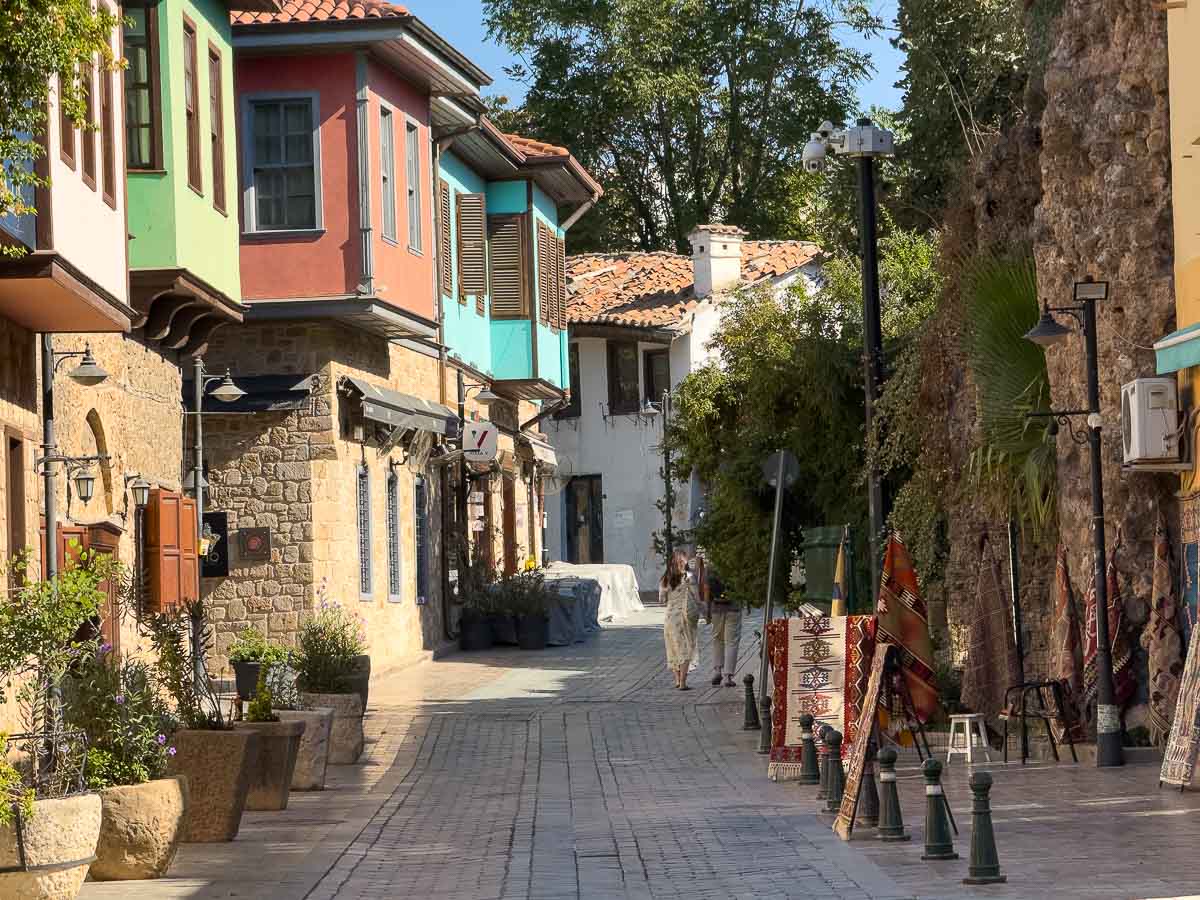 walking around Antalya.