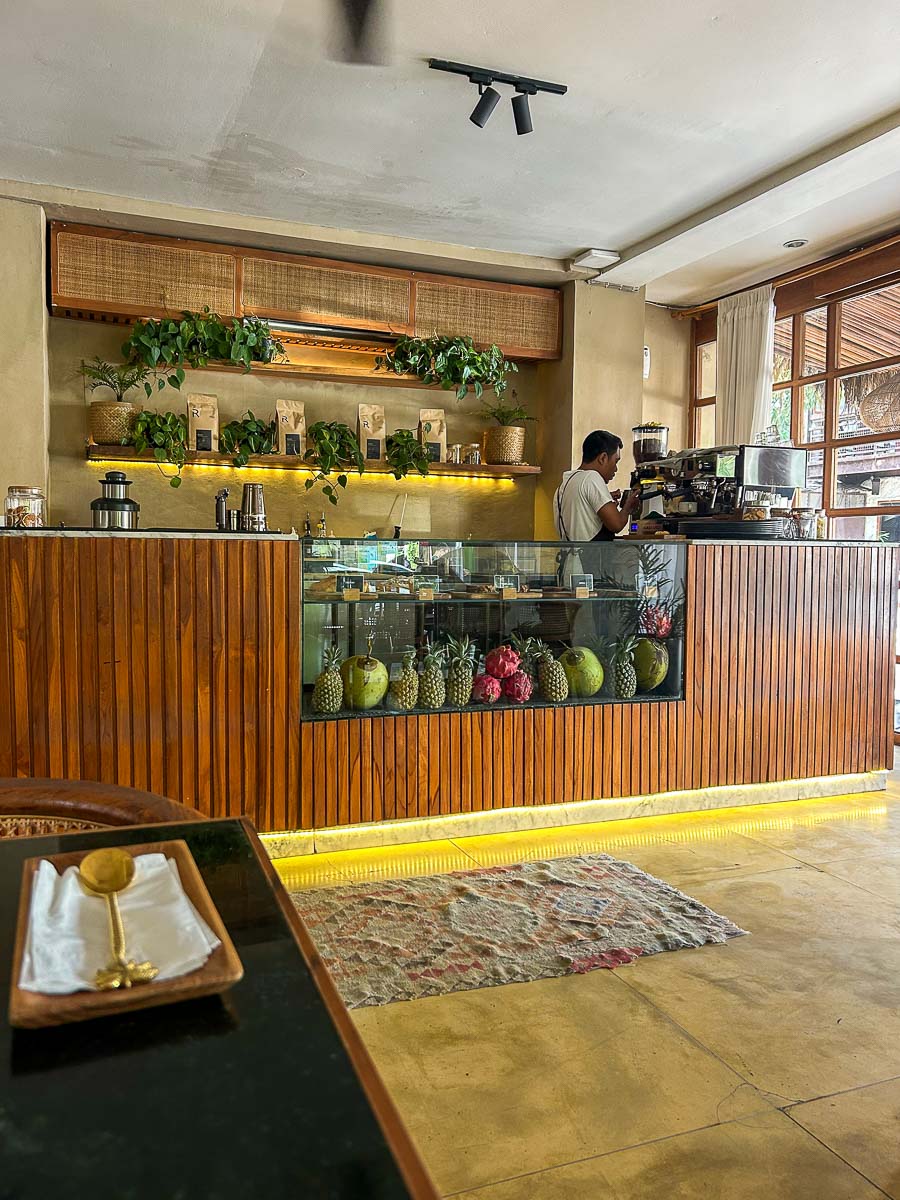 Ivy café in Ubud