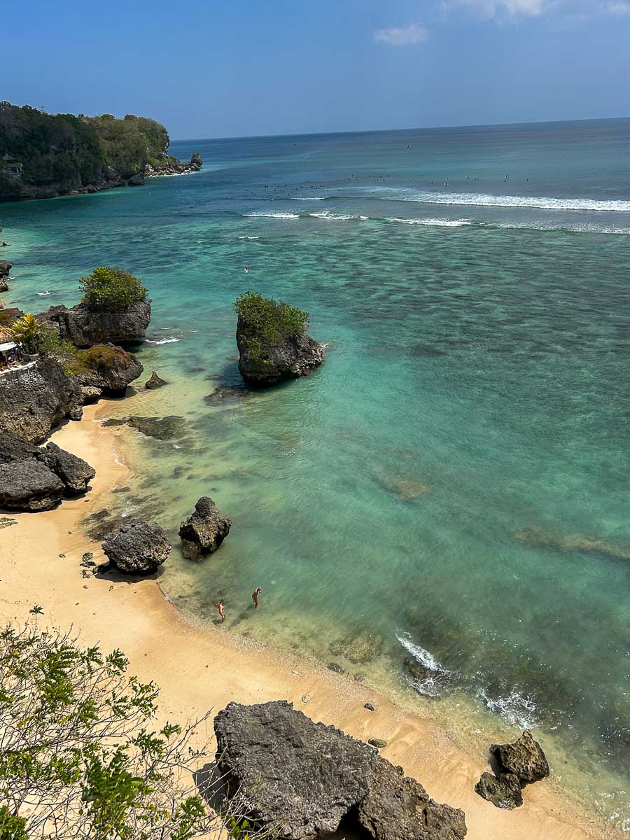 view from le Cliff Boutique Hotel