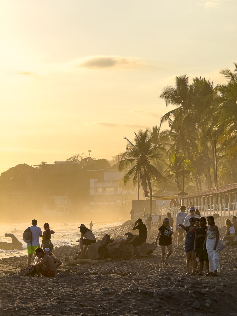 El Tunco El Salvador-sunset