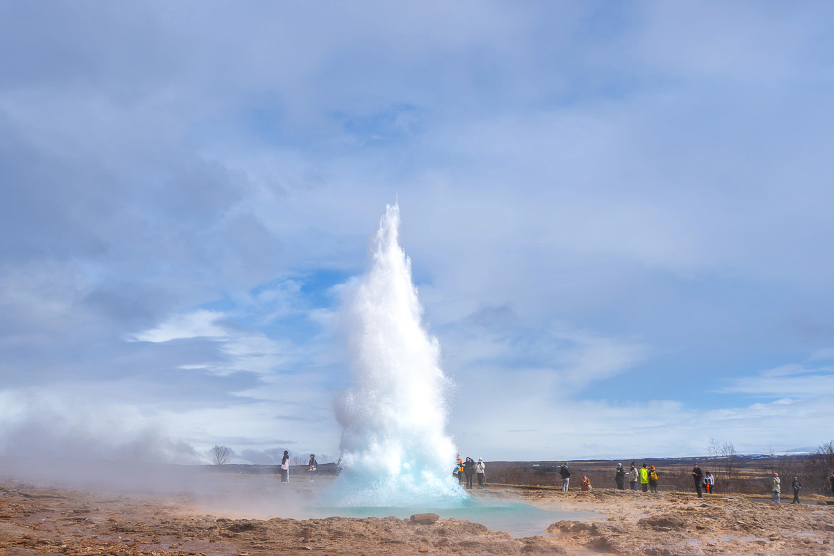 Geysir Geothermal Area iceland