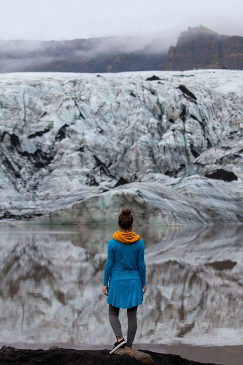 Solheimajokull Glacier-nina