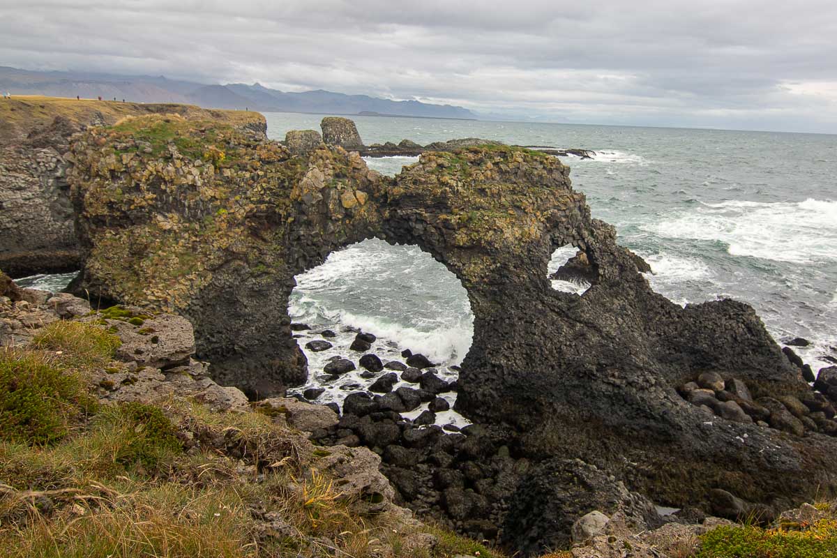 arnarstapi iceland arch.