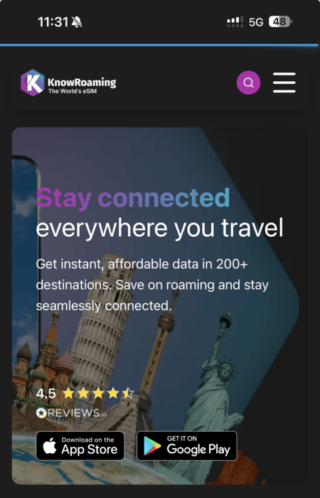 Your Best eSIM For International Travel - KnowRoaming