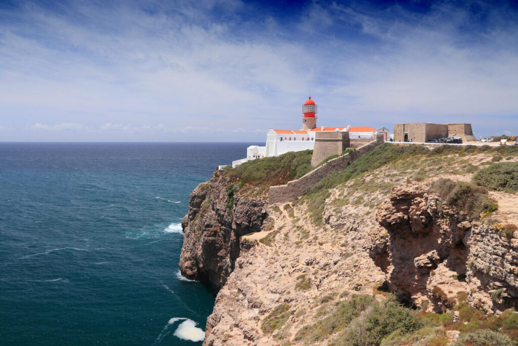 Cabo de sao Vincente Lighthouse.
