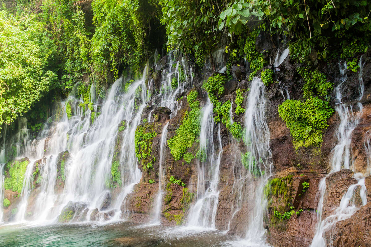 Chorros de la Calera waterfall.