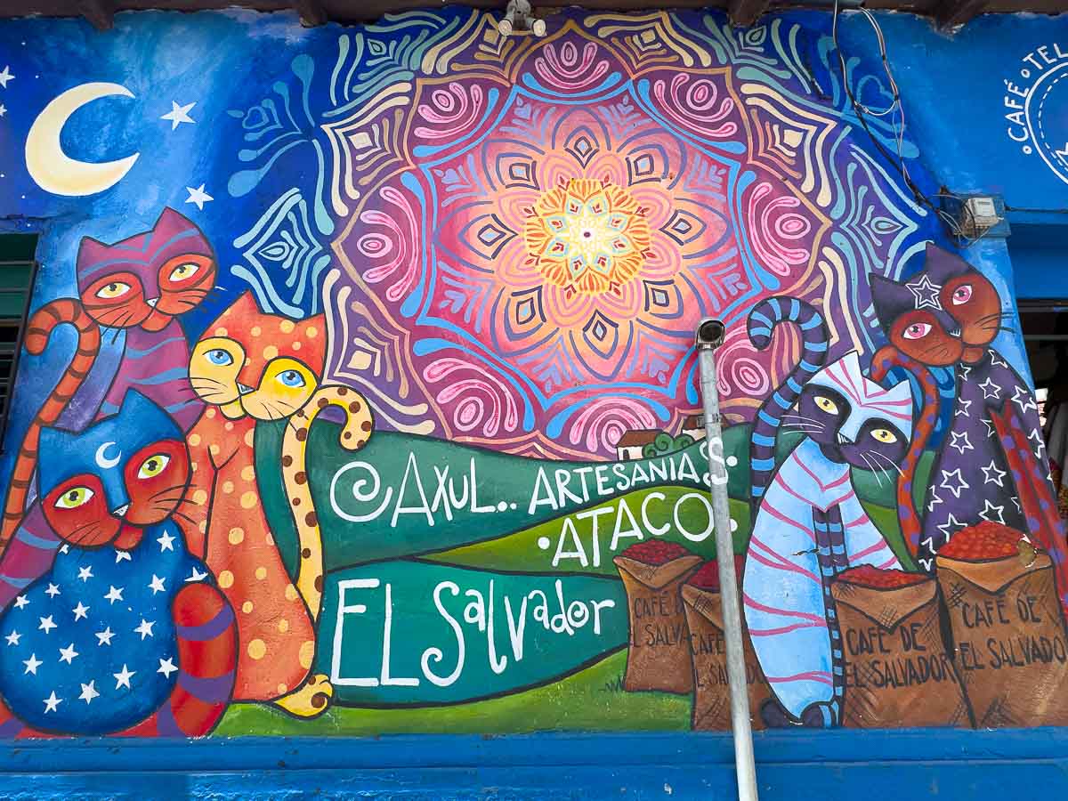 Mural in Ataco.