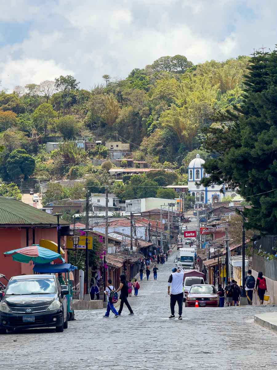 Street in Ataco.