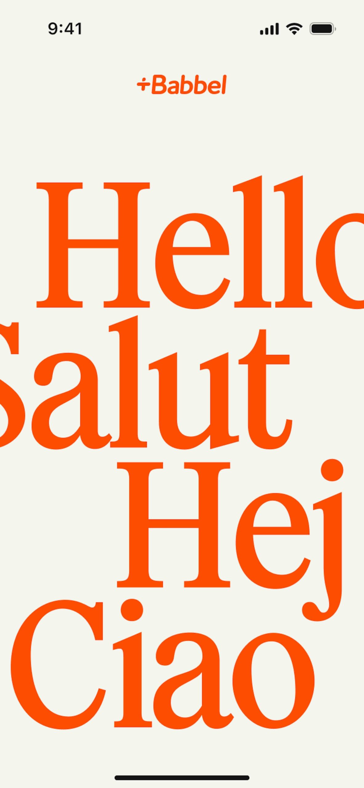babbel homepage