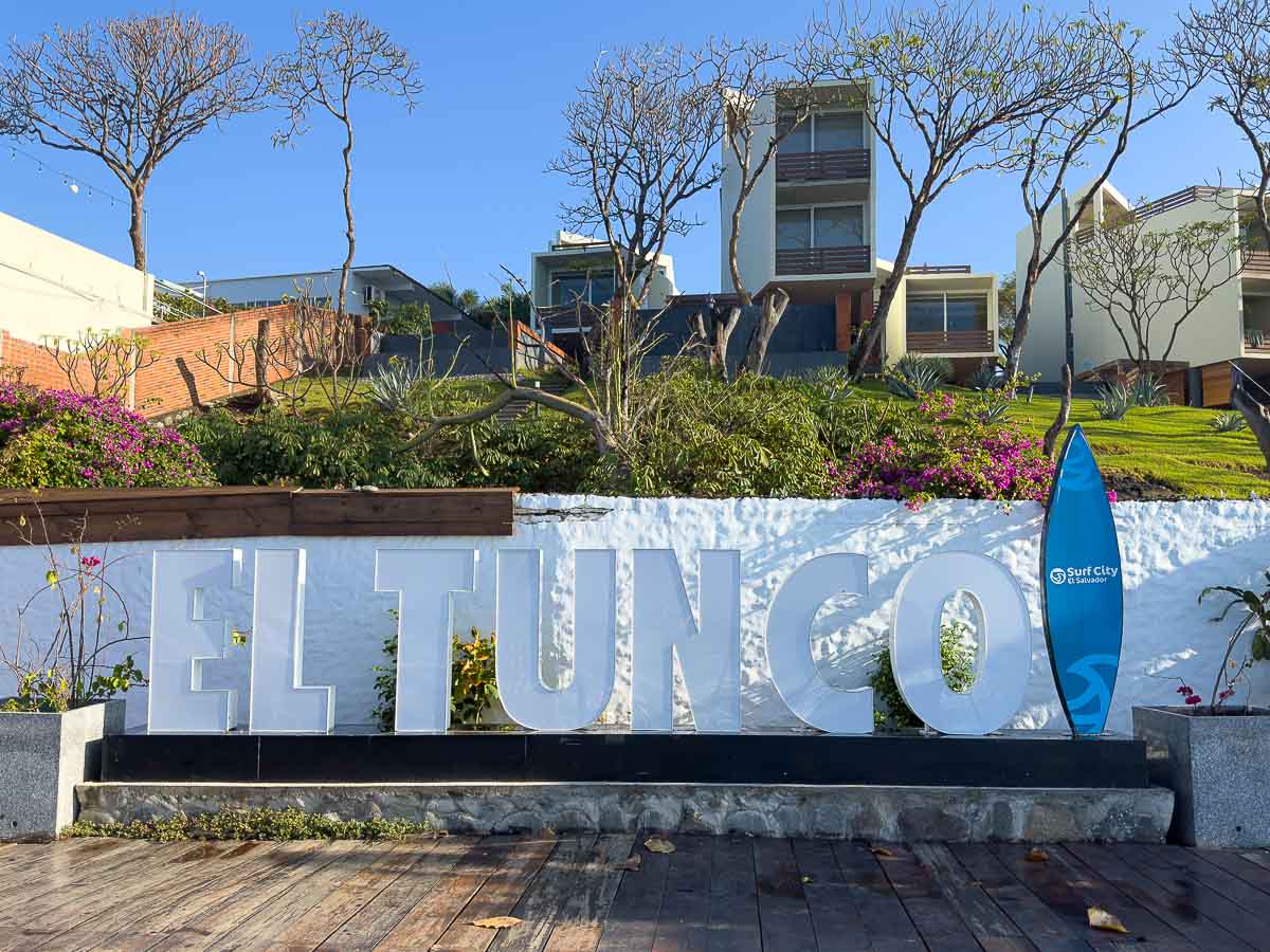 El Tunco letters in white.
