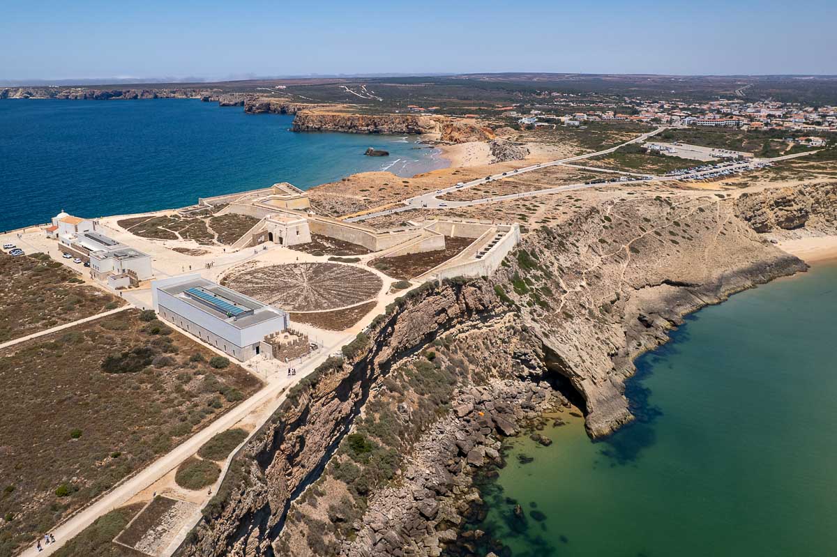 sagres fort aerial.