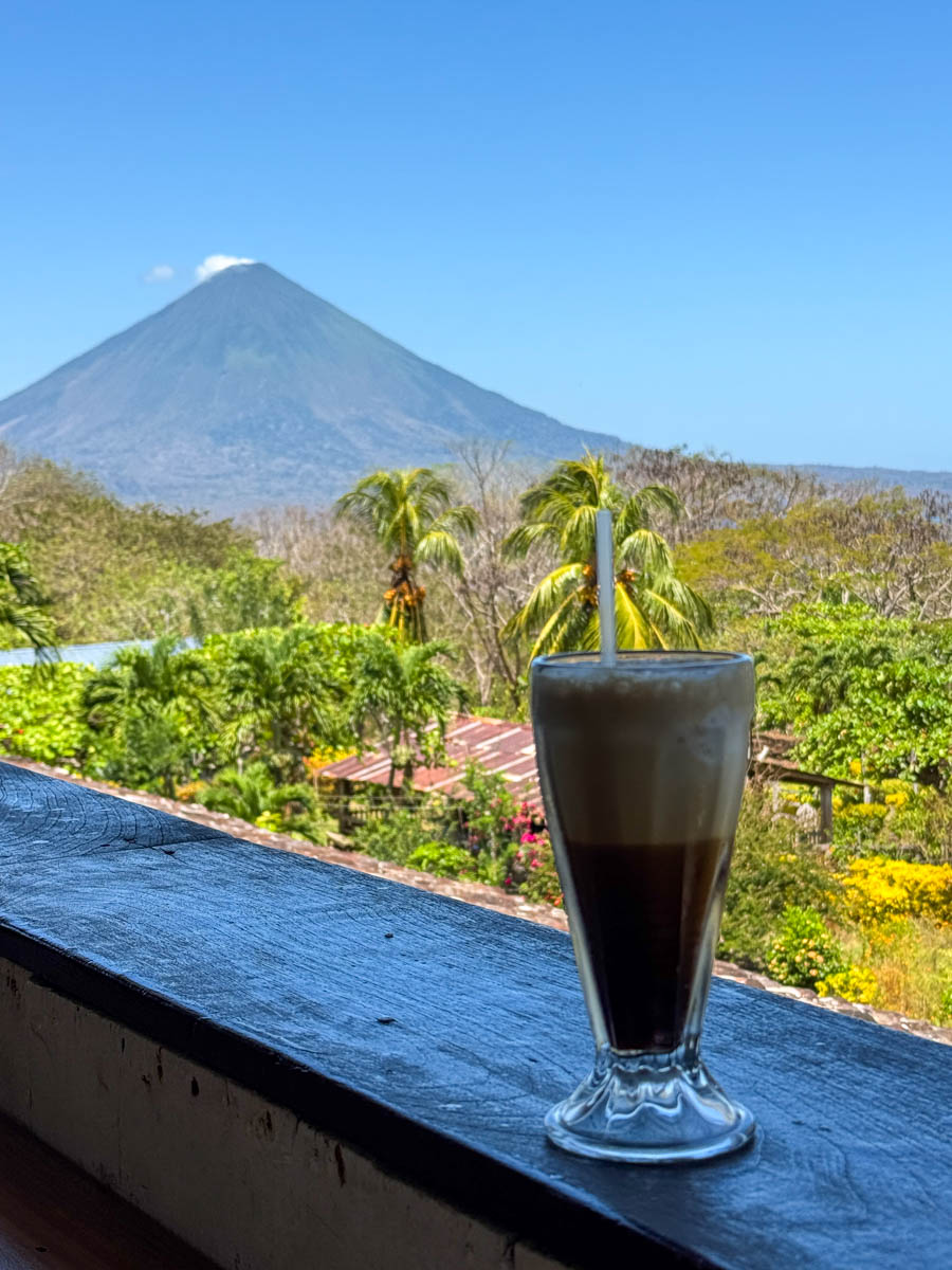 Coffee at Finca Magdalena on Ometepe, Nicaragua